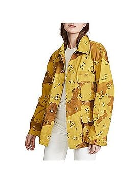 Denimist Surplus Camouflage Military Denim Jacket Jacket (view 1)