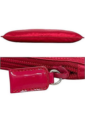 Prada Prada pouch MV400 59 PRADA satin RASO VERMIGLIO shocking pink women's (view 2)