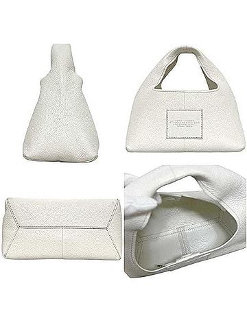Marc Jacobs Marc Jacobs handbag, sack bag, 2F3HSH020H01-100, leather, white, women's. (view 2)