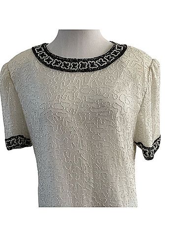LRG laurence Kazer Short Sleeve Blouse (view 1)