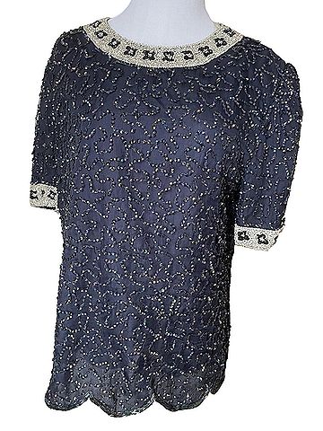 Scala Short Sleeve Blouse (view 2)
