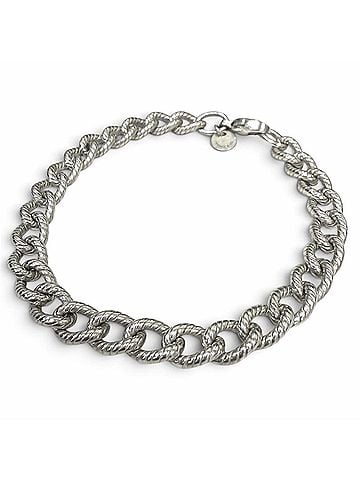Tiffany & Co. TIFFANY&amp;Co. Tiffany Vintage 925 Twisted Rope Bracelet, Silver, Weight 20.3g, Women's/Men's. (view 1)