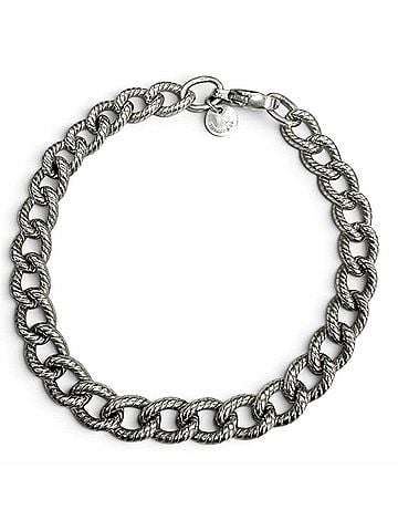 Tiffany & Co. TIFFANY&amp;Co. Tiffany Vintage 925 Twisted Rope Bracelet, Silver, Weight 20.3g, Women's/Men's. (view 2)