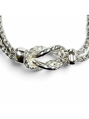 Tiffany & Co. TIFFANY&amp;Co. Tiffany 925 Center Knot Necklace Pendant, Made in Italy, Weight 31.2g, Women's, Comes with Box and Dust Bag. (view 1)
