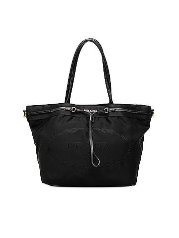Prada Tessuto Canapa Logo Satchel (view 1)