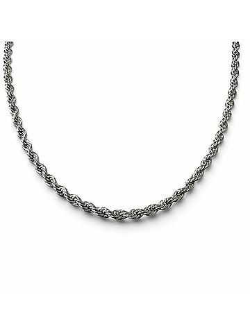 Tiffany & Co. TIFFANY&amp;Co. Tiffany &amp; Co. SV925 Twist Chain Necklace, Silver Accessory, Weight 44g, Recommended for Men and Women (view 1)