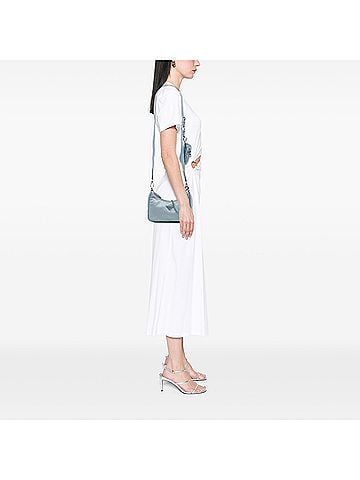 Prada Saffiano Trimmed Tessuto Re Edition 2005 Satchel (view 2)