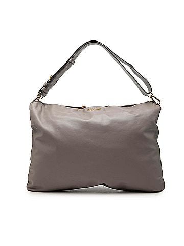 Miu Miu Soft Calf Cloud Hobo (view 1)