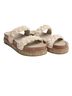 Johnny Was Multi Color Ivory Sandals Size 7 - photo 1