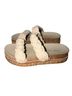 Johnny Was Multi Color Ivory Sandals Size 7 - photo 2