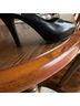 Nine West Black Heels Size 7 1/2 - photo 4