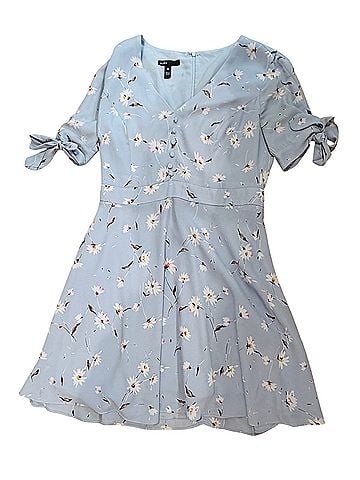Aqua Cocktail Dress (view 1)