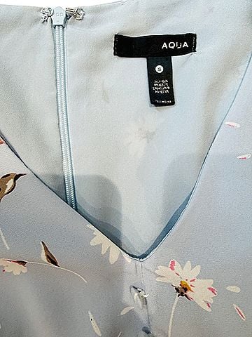 Aqua Cocktail Dress (view 2)