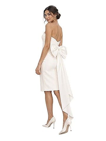 Amsale LW150 Cocktail Dress (view 1)