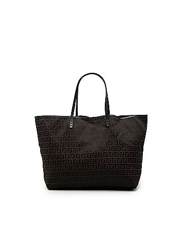 Fendi Medium Zucchino Canvas Roll Tote (view 1)