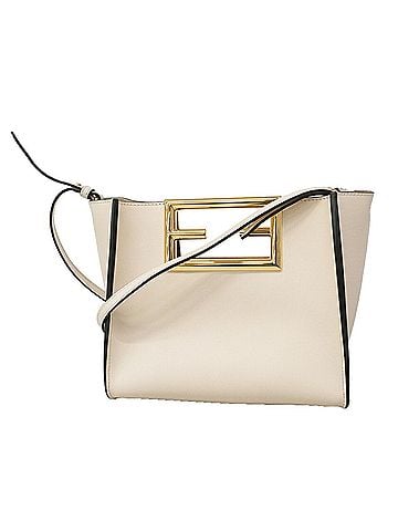 Fendi Fendi Handbag Way Small Leather Ivory 2-way Bag for Women OP025452 (view 1)