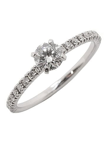 Cartier Cartier Etincelle de Ring, Pt950 Platinum, 0.25ct Diamond, Size #50, Ladies' Ring (view 1)