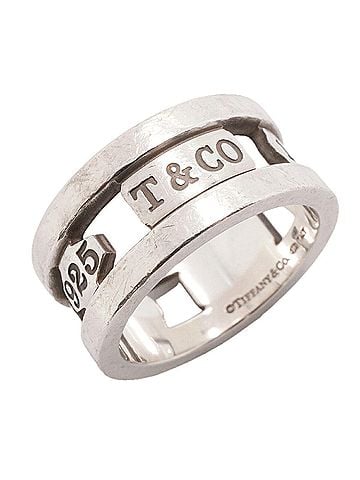 Tiffany & Co. Tiffany &amp; Co. 1837 Element Ring, Sterling Silver 925 (Women's) (view 1)