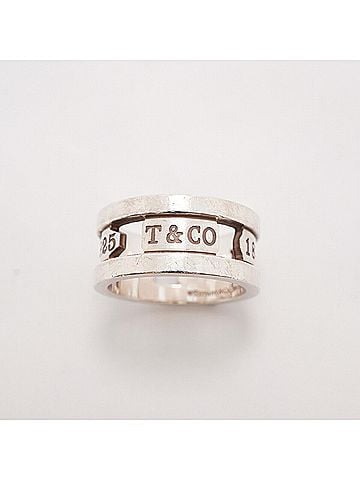 Tiffany & Co. Tiffany &amp; Co. 1837 Element Ring, Sterling Silver 925 (Women's) (view 2)