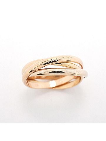 Cartier Cartier Trinity Ring XS 18K Yellow Gold (KYG), White (18KWG), Pink (18KPG) (Women's) (view 2)