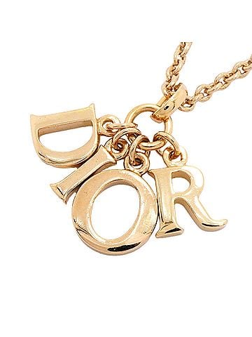 Christian Dior Christian Dior Necklace, GP Plated Gold, Women's (view 1)