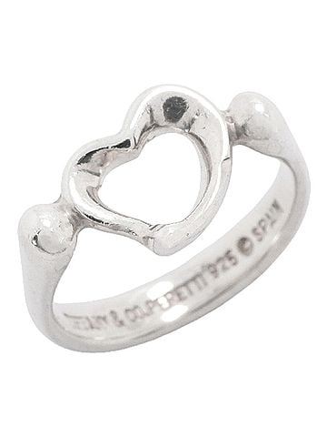 Tiffany & Co. Tiffany &amp; Co. Heart Ring, Sterling Silver 925, Women's (view 1)