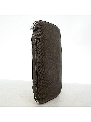 Louis Vuitton Louis Vuitton Taiga Organizer Atoll Long Wallet M30658 Grizzly Men's (view 2)