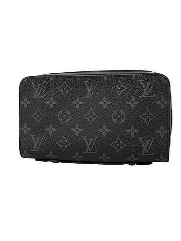 Louis Vuitton Louis Vuitton Monogram Eclipse Zippy XL Long Wallet M61698 Black Men's (view 1)