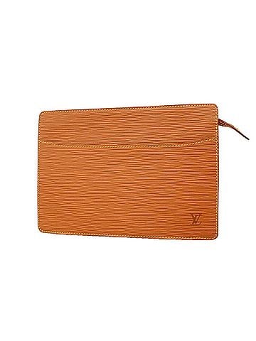 Louis Vuitton Louis Vuitton Epi Pochette Homme Clutch Bag M52528 Zipang Gold Men's (view 1)