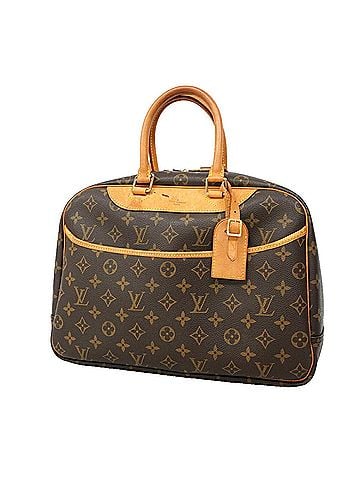 Louis Vuitton Louis Vuitton Monogram Deauville Handbag M47270 Brown Women's (view 1)