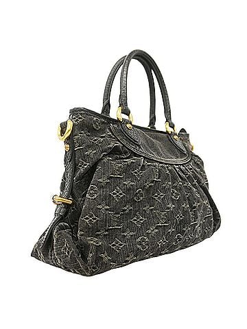 Louis Vuitton Louis Vuitton Monogram Denim Neo Cavie MM Handbag M95351 Noir 2-way bag for women (view 2)