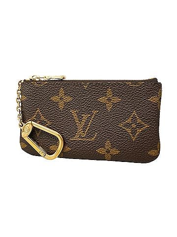 Louis Vuitton Louis Vuitton Monogram Pochette Clé M62650 Brown Wallet/Coin Case for Men and Women (view 1)