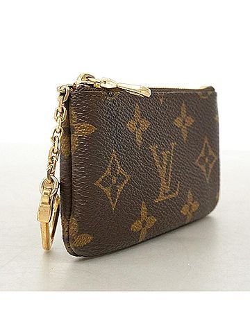 Louis Vuitton Louis Vuitton Monogram Pochette Clé M62650 Brown Wallet/Coin Case for Men and Women (view 2)