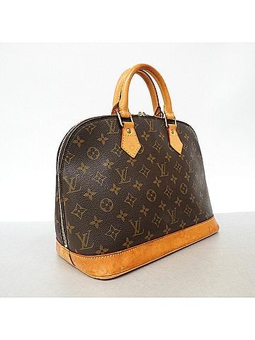 Louis Vuitton Louis Vuitton Alma Monogram Handbag M51130 Brown Women's (view 2)