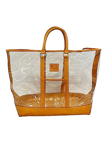 Louis Vuitton Louis Vuitton Tote Bag 100th Anniversary Collection Isaac Mizrahi M99027 Clear Brown Women's (view 1)