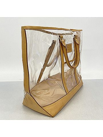Louis Vuitton Louis Vuitton Tote Bag 100th Anniversary Collection Isaac Mizrahi M99027 Clear Brown Women's (view 2)