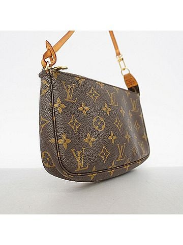 Louis Vuitton Louis Vuitton Monogram Pochette Accessoires Bag/Pouch M51980 Brown Women's (view 2)