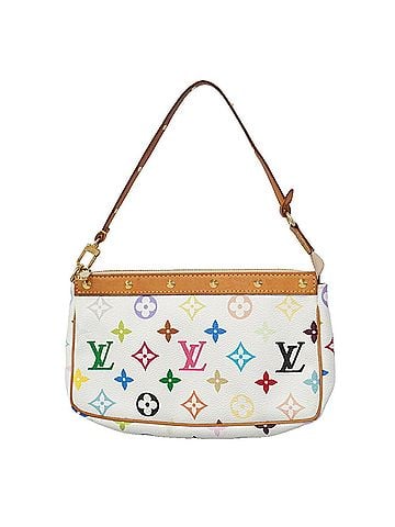 Louis Vuitton Louis Vuitton Bag/Pouch Monogram Multicolor Pochette Accessoires M92649 Blanc Women's (view 1)