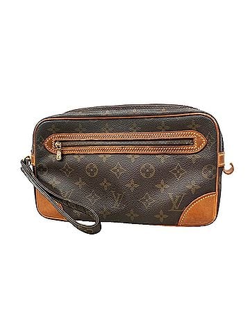 Louis Vuitton Louis Vuitton Monogram Marly Dragonne GM Clutch Bag M51825 Brown Men's (view 1)