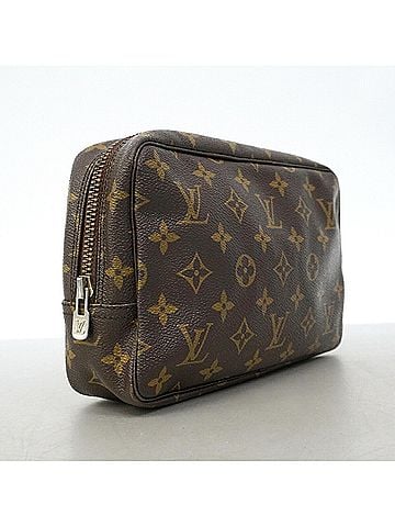 Louis Vuitton Louis Vuitton Monogram Toilette 23 Bag/Pouch M47524 Brown Women's (view 2)