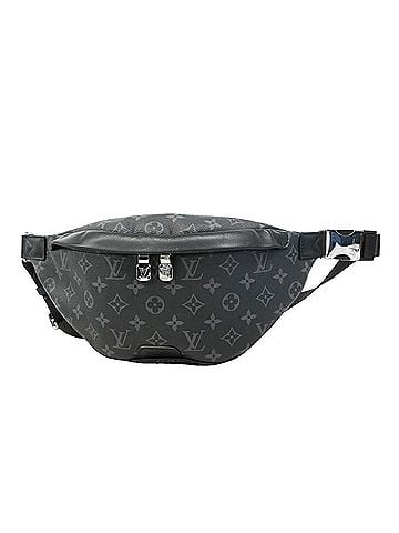 Louis Vuitton Louis Vuitton Monogram Eclipse Discovery Bum Bag PM M46035 Black Men's (view 1)