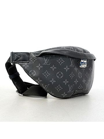 Louis Vuitton Louis Vuitton Monogram Eclipse Discovery Bum Bag PM M46035 Black Men's (view 2)