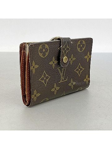 Louis Vuitton Louis Vuitton Monogram Portemonnaie Viennois Wallet M61663 Brown Women's (view 2)