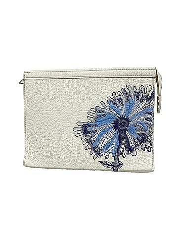 Louis Vuitton Louis Vuitton Monogram Psychedelic Clutch Bag LV x YK Pochette Voyage M21681 White Blue Men's (view 1)