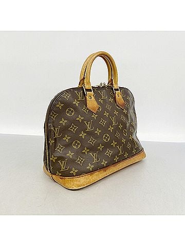 Louis Vuitton Louis Vuitton Alma Monogram Handbag M51130 Brown Women's (view 2)