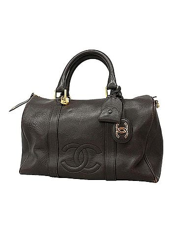 Chanel Chanel Bag - Boston Bag, Caviar Leather, Brown, Women's (view 1)