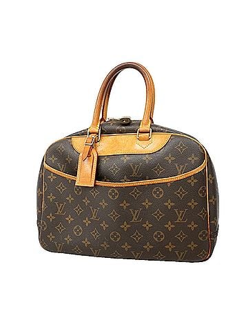 Louis Vuitton Louis Vuitton Monogram Deauville Handbag M47270 Brown Women's (view 1)