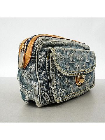 Louis Vuitton Louis Vuitton Monogram Denim Bum Bag M95347 Blue (Women's) (view 2)