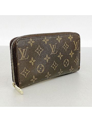 Louis Vuitton Louis Vuitton Monogram Zippy Wallet M60017 Brown Long (Men's/Women's) (view 2)