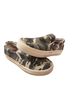 Steve Madden 100% Canvas Camo Green Gray Sneakers Size 10 - photo 1
